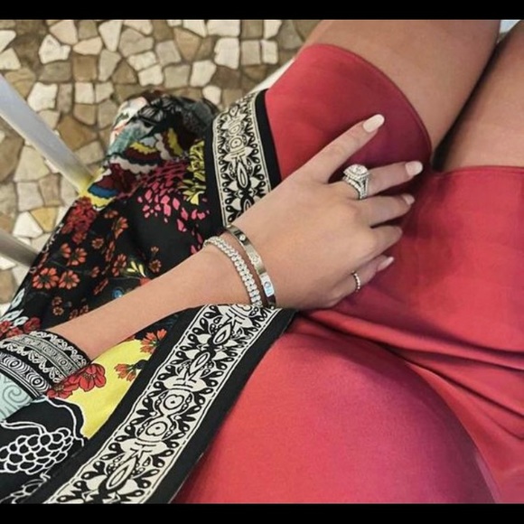 Stainless steel snap bangle silver or gold plated - Picture 3 of 3